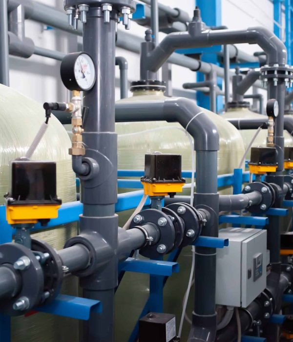 Automation of the industrial water treatment system