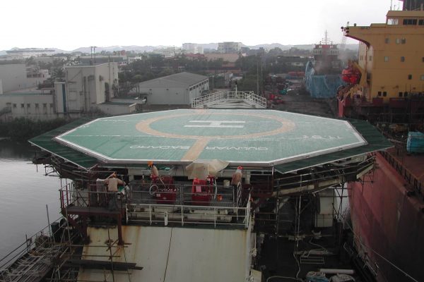 Gulmar Bandaro Helicopter Pad