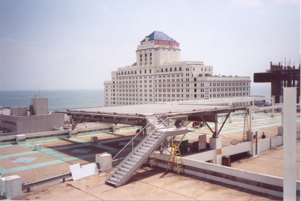 Taj Mahal Helipad in Atlantic City, NJ